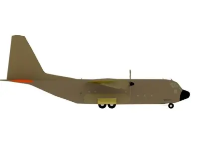 HERCULES  AIRCRAFT 3D model