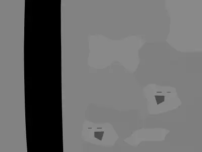 Cyberpunk Sword Low-poly 3D model