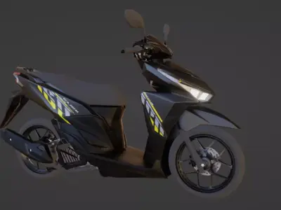 Vario 150 OLD 2017 3D Modelling Low-poly 3D model