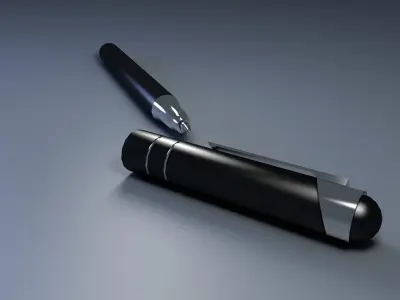 pen  cap 3D model