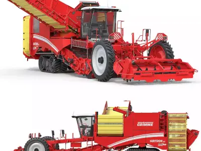 Farm Vehicles Collection v3 3D Model Pack