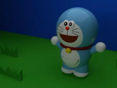 doraemon 3D model