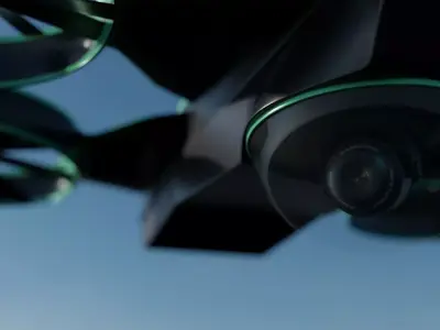 DRONE flying in sky Low-poly 3D model purchase