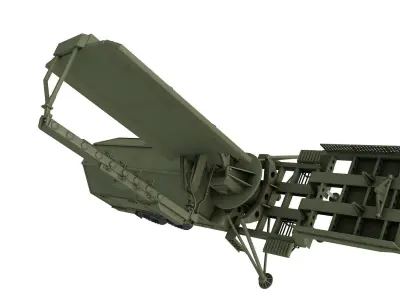 36D6M1-1 mobile radar 3D model