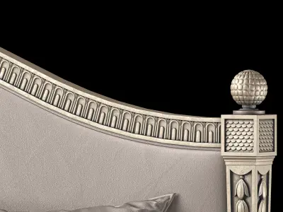 roberto giovannini bed art 1386 3D model