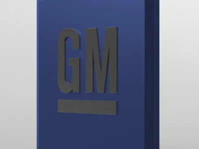 gm logo 3D model