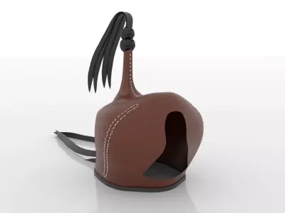 Indian style  FalconHood 3D model