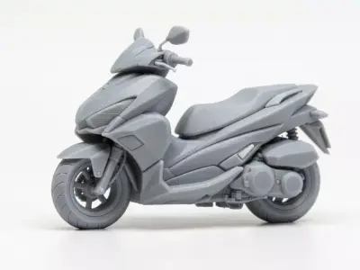 Yamaha Aerox Free 3D model