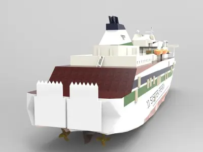 JJ Sister Ferry 3D model