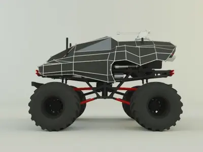 monster trucks 2  3D model