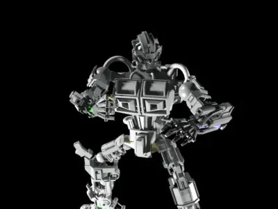 Human Mech Robot 3D model