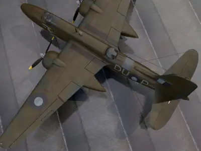 Douglas Havoc Mk-2  -  RAAF 3D model