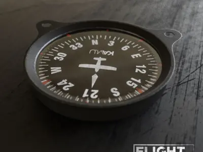 Flight Panel 3D model