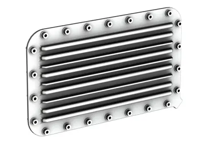 Ventilation Grill Free 3D model purchase