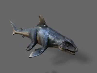 Dinosaurs Pack 7 Low-poly 3D model