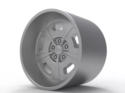 FOOSE CORONET 6 WHEEL 3D PRINT MODEL  3D print model