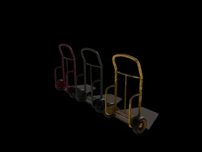  Hand Truck 3D model