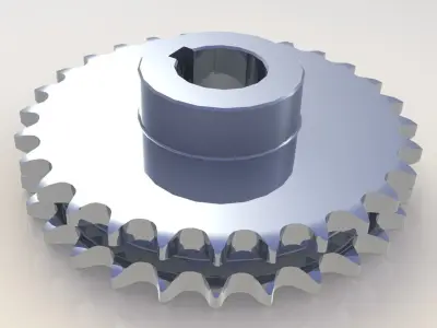Sprocket 3D model