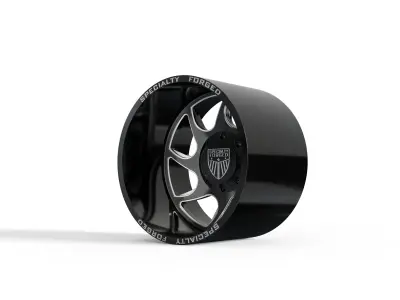 REAR SPECIALITY FORGED D032 WHEEL 3D MODEL 3D model