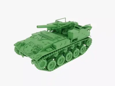 m 41 155 mm GMC 3D print model