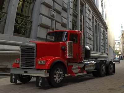 Kenworth W900L 2022 3D model
