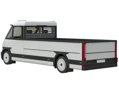 Generic EV Pickup truck 3D model