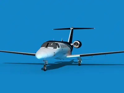 Cessna C528 Citation CJ3 V09 3D model