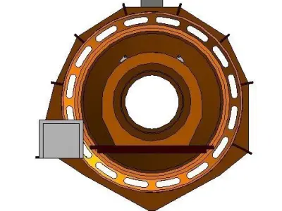 ball mill 3D model purchase