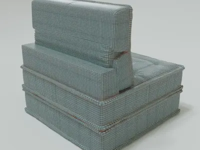 Sofa Freaky-BK  3D model