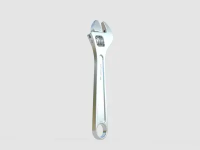 Wrench - 250 Low-poly 3D model