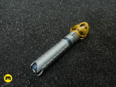 Dagan Gera lightsaber Free 3D print model