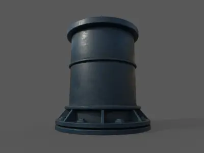 PipeWork  Plumbing Low-poly 3D model