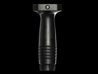 AAA AM-5 Vertical Grip Game Ready PBR Low-poly 3D model