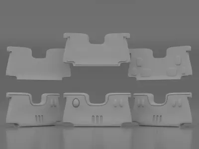 space elf barricade 3D print model