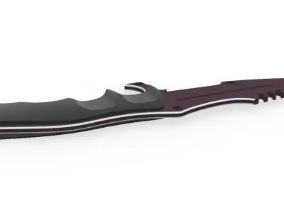 TACTIC KNIFE 3D model