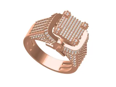 Men Ring-06 3D print model