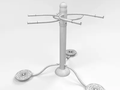 Gym Outdoor 6 3D model