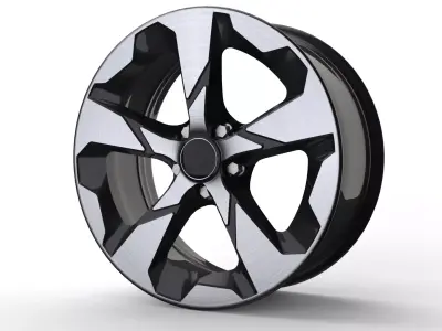 Diamond Cut Rim 3D model