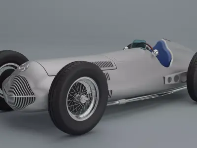 Mecedes Benz W25 3D model