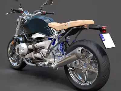 R NineT Pure - High Detail 3D Model 3D model