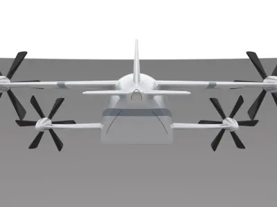 Flying Fish Free 3D model
