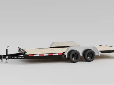 Boat trailer 3D model purchase