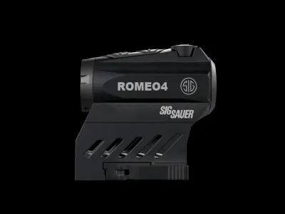 Sig Sauer Romeo 4 Reflex Sight Low-poly 3D model