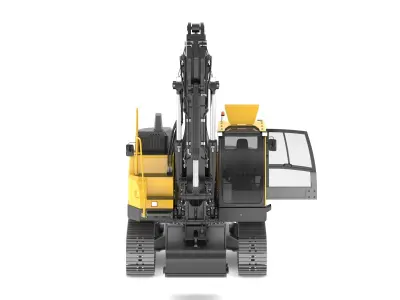 Volvo ECR 235 EL Excavator 3D model