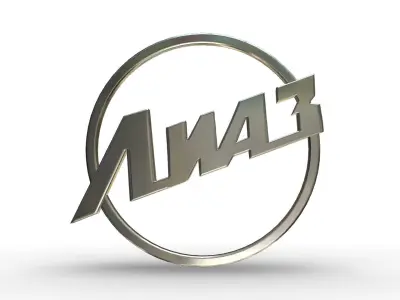 liaz logo 3D model
