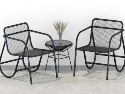 Chair outdoor series 2 3D model