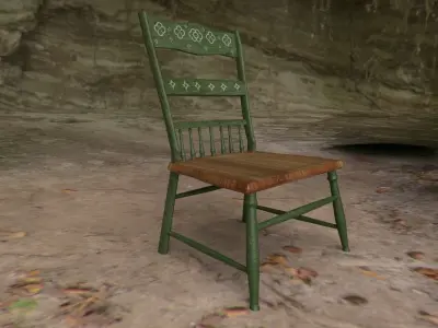 Hitchcock Chair 3D model