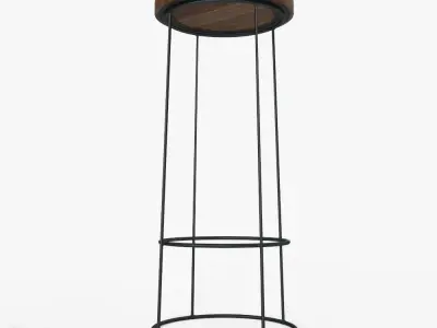 Denton Bar Stool by Dot and Bo 3D model