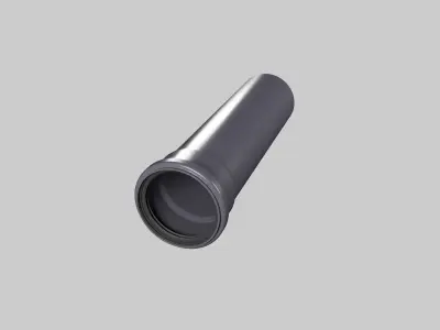 PVC and UPVC pipes 3D model