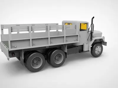 M35 half ton Cargo 3D model
